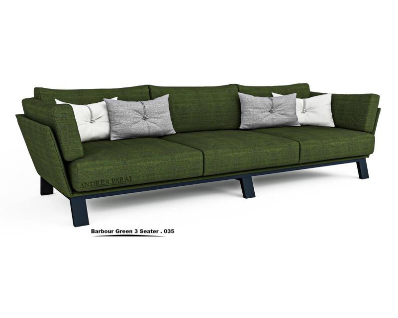 Barbour Green 3 Seater - 035