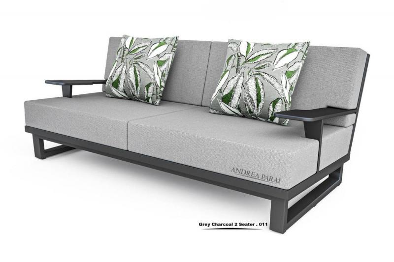 Grey Charcoal 2 Seater - 011