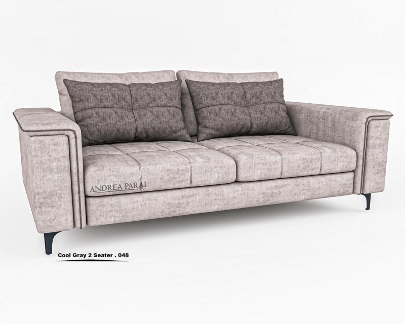 Cool Gray 2 Seater - 048